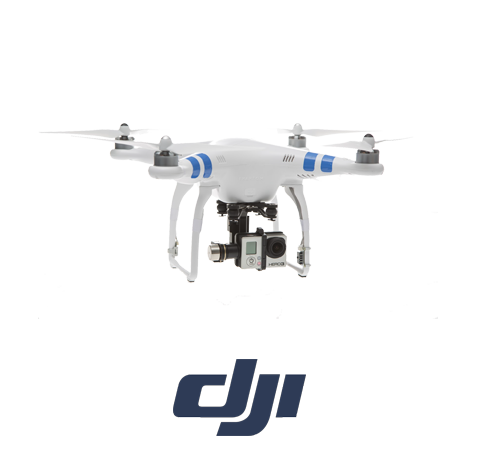 Dji Phantom 2 + H3-3D Model Helikopter